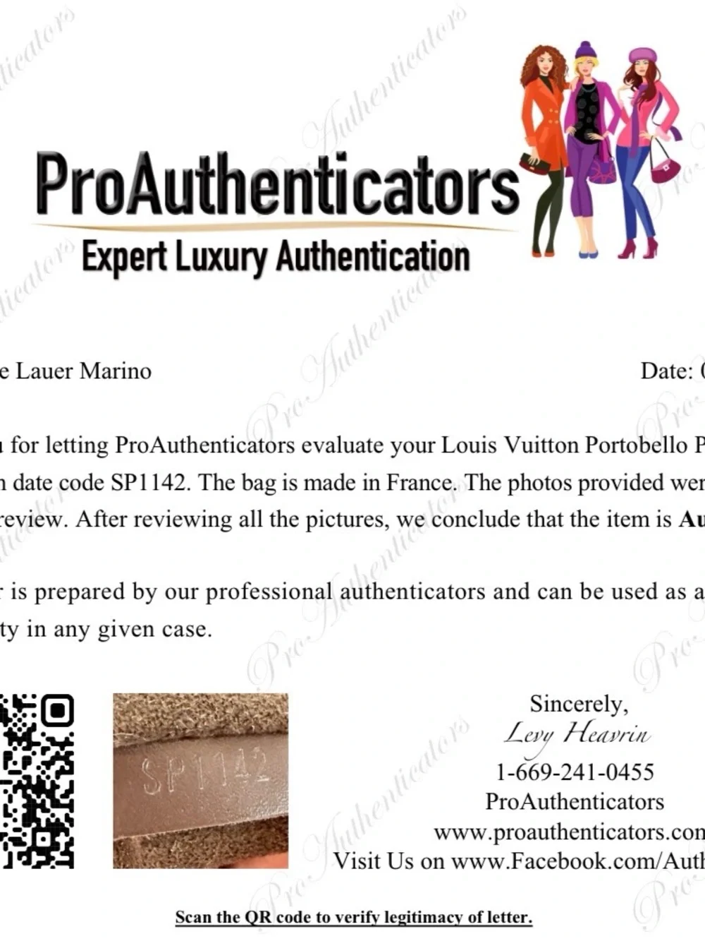 Louis Vuitton Portobello Damier Ebene Hobo/Crossbody